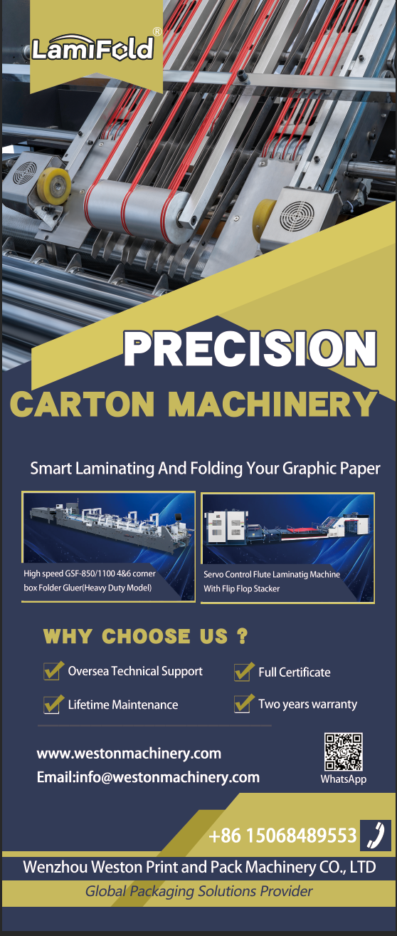 LamiFold Weston Machinery 广告图